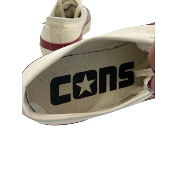 Size 11 - Pop Trading Company x Converse Jack Purcell Pro Low Egret Red - Picture 5 of 10